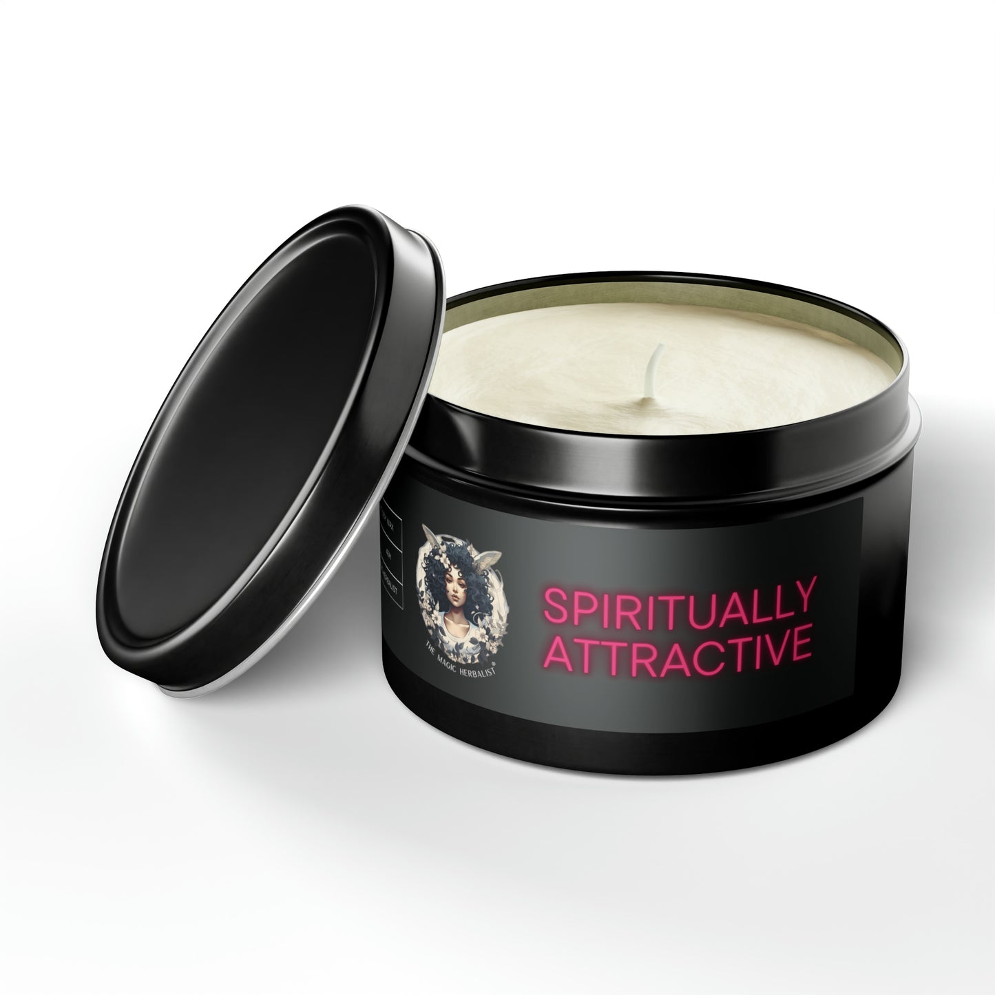 Spiritually Attractive | Premium Enchanted Tin Candle for Attracting Divine Love