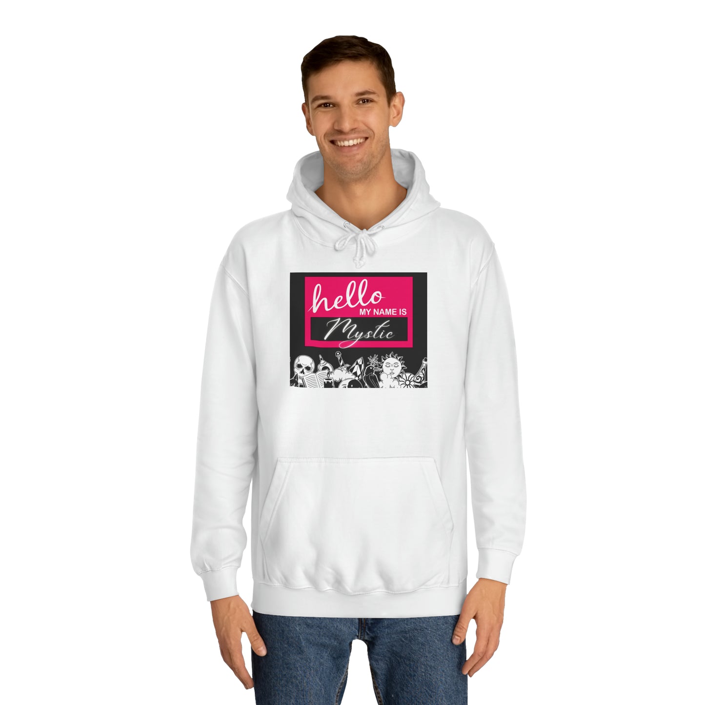 Hello, My Name Is Mystic | Premium Unisex Enchanted Hoodie for Inner Peace