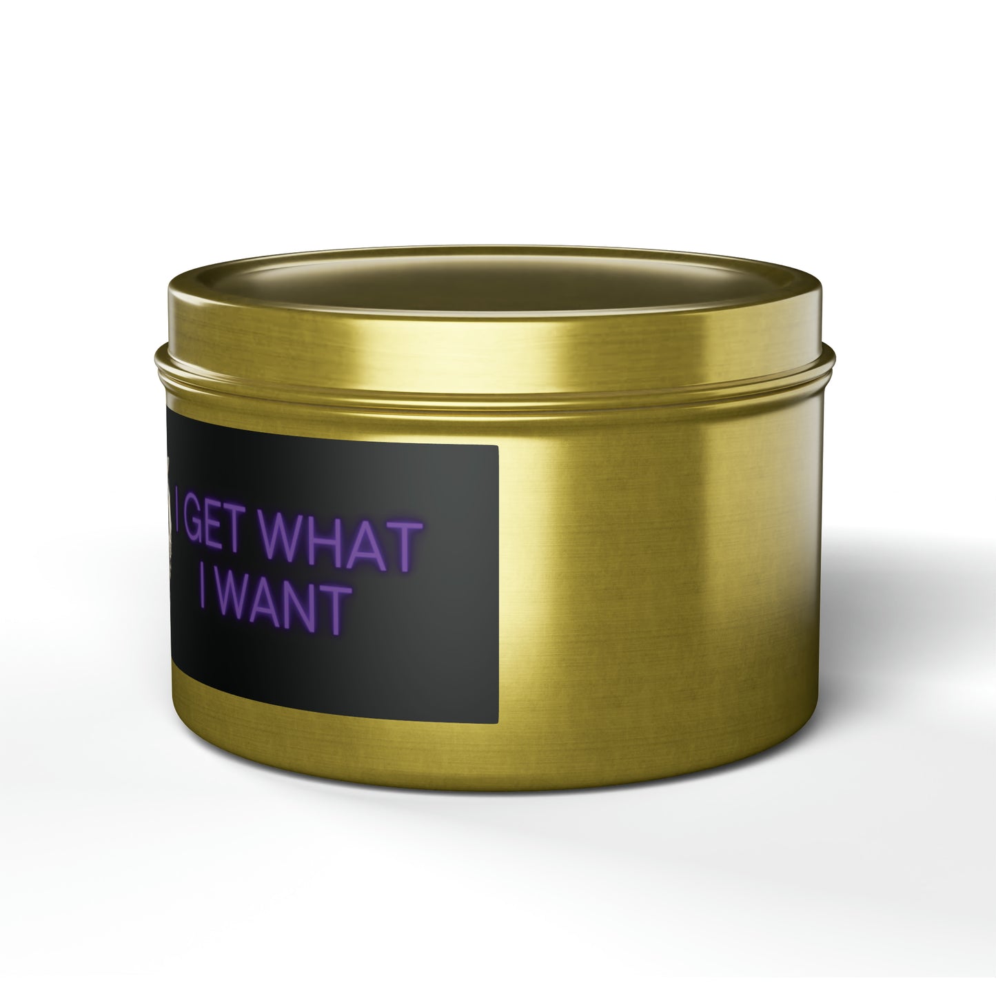 I Get What I Want | Premium Multipurpose Enchanted Tin Candle for Manifesting Desires