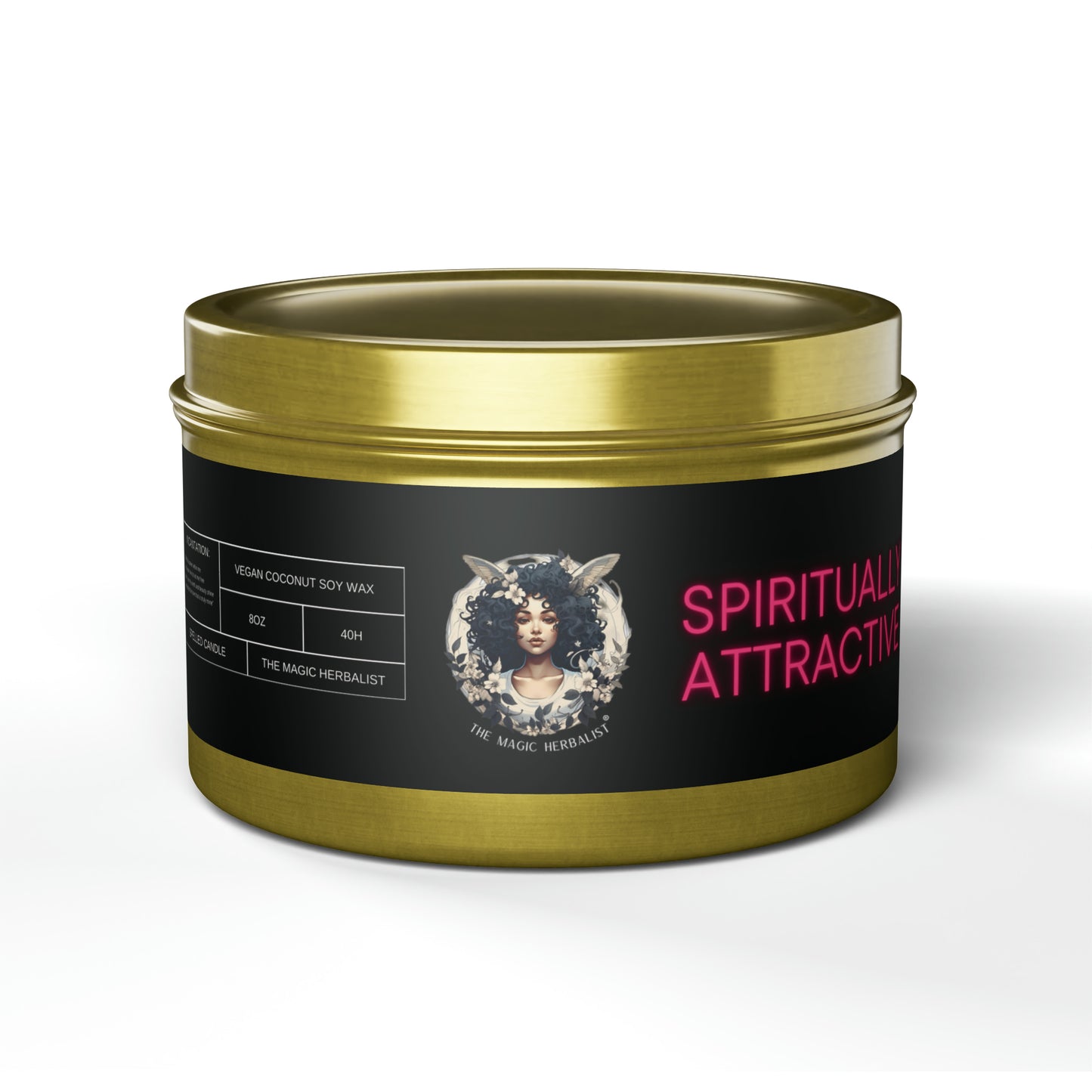 Spiritually Attractive | Premium Enchanted Tin Candle for Attracting Divine Love